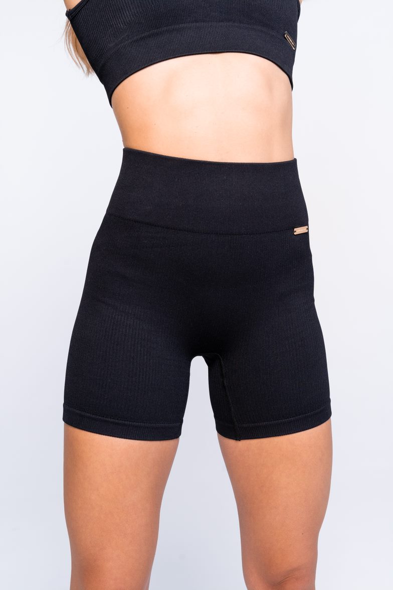 Danielle - Ribbed Knit Shorts